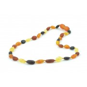 Beans Style Multicolor Amber Baby Necklace