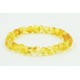 Lemon Baroque Amber Bracelets for Adults