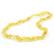 Lemon Amber Baroque Teething Necklace